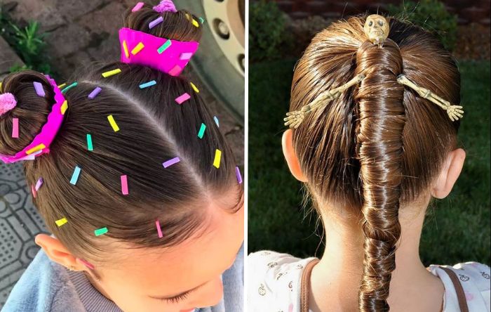 penteado dia do cabelo maluco escola