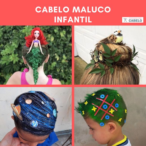como fazer cabelo maluco fácil