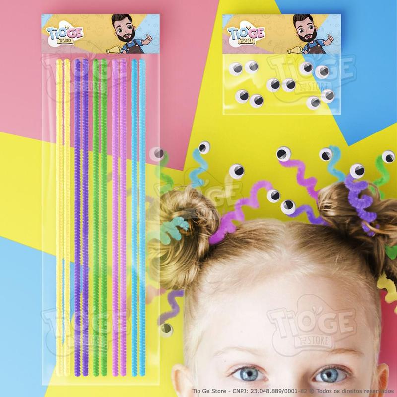 penteado divertido para festa infantil