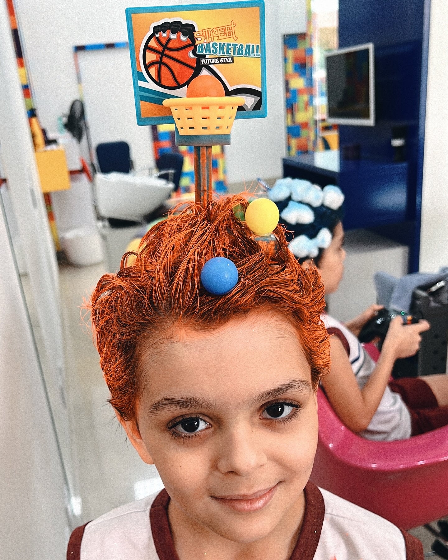 ideias cabelo maluco criança