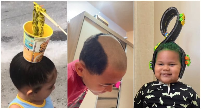 Inspiração cabelo maluco escola