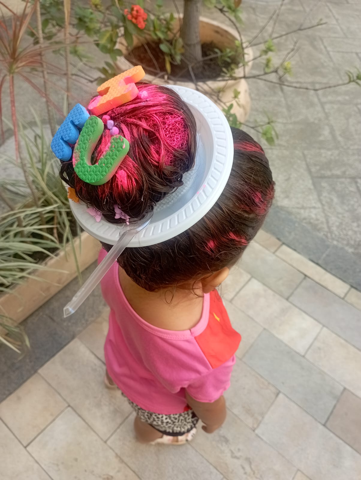 Penteado criativo para meninas