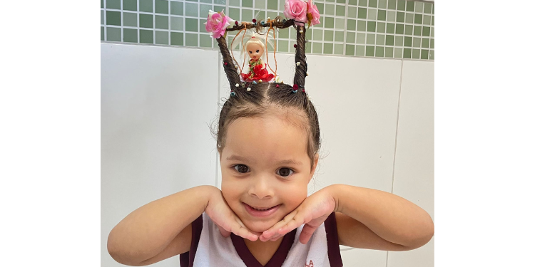 Inspiração cabelo maluco escola