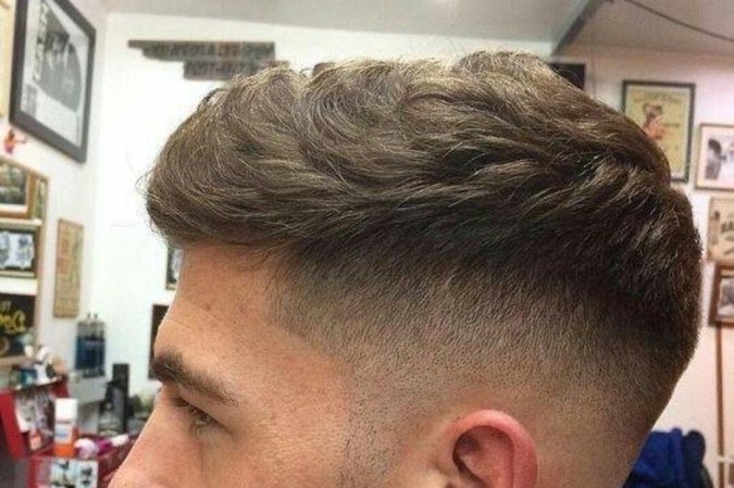 como fazer slick back masculino