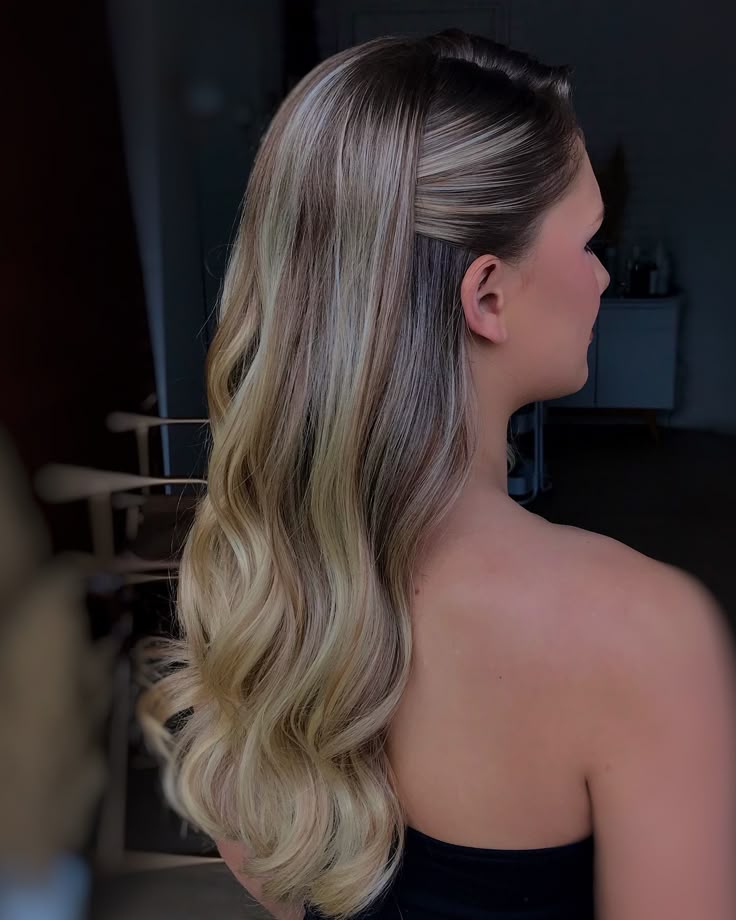 penteado meio preso para formatura