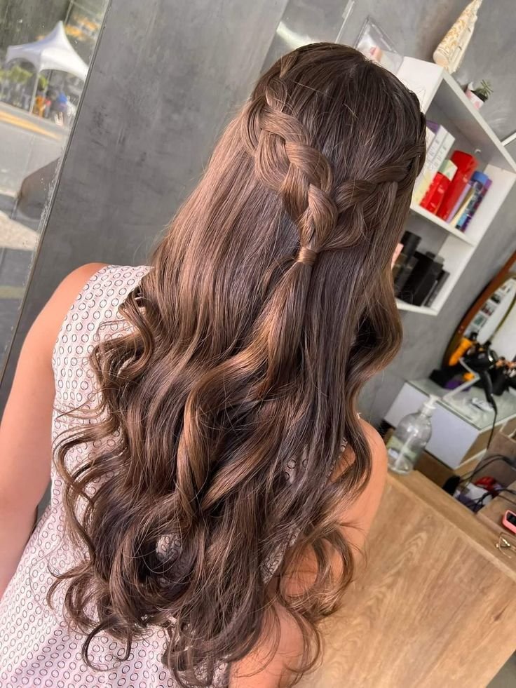 tutorial penteado meio preso