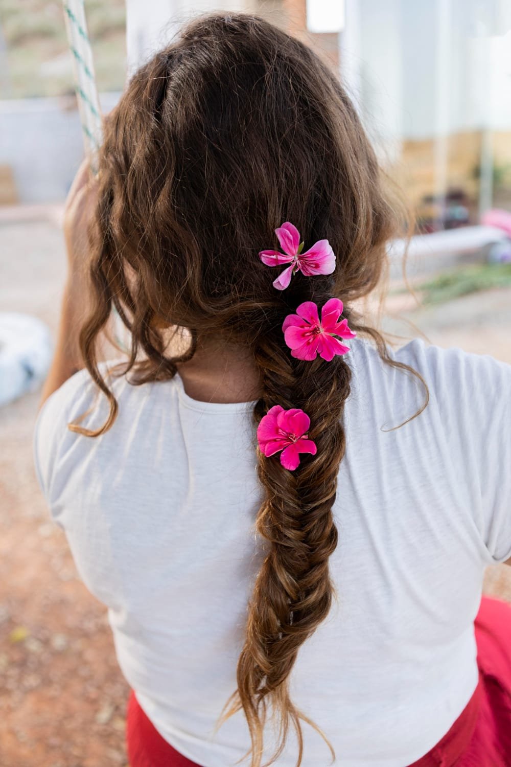 penteado menina cabelo liso
