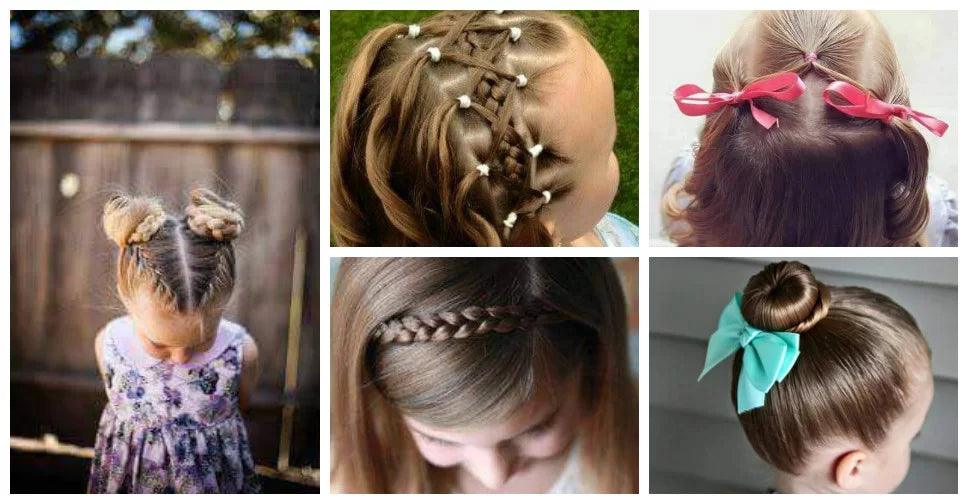 penteado menina cabelo longo