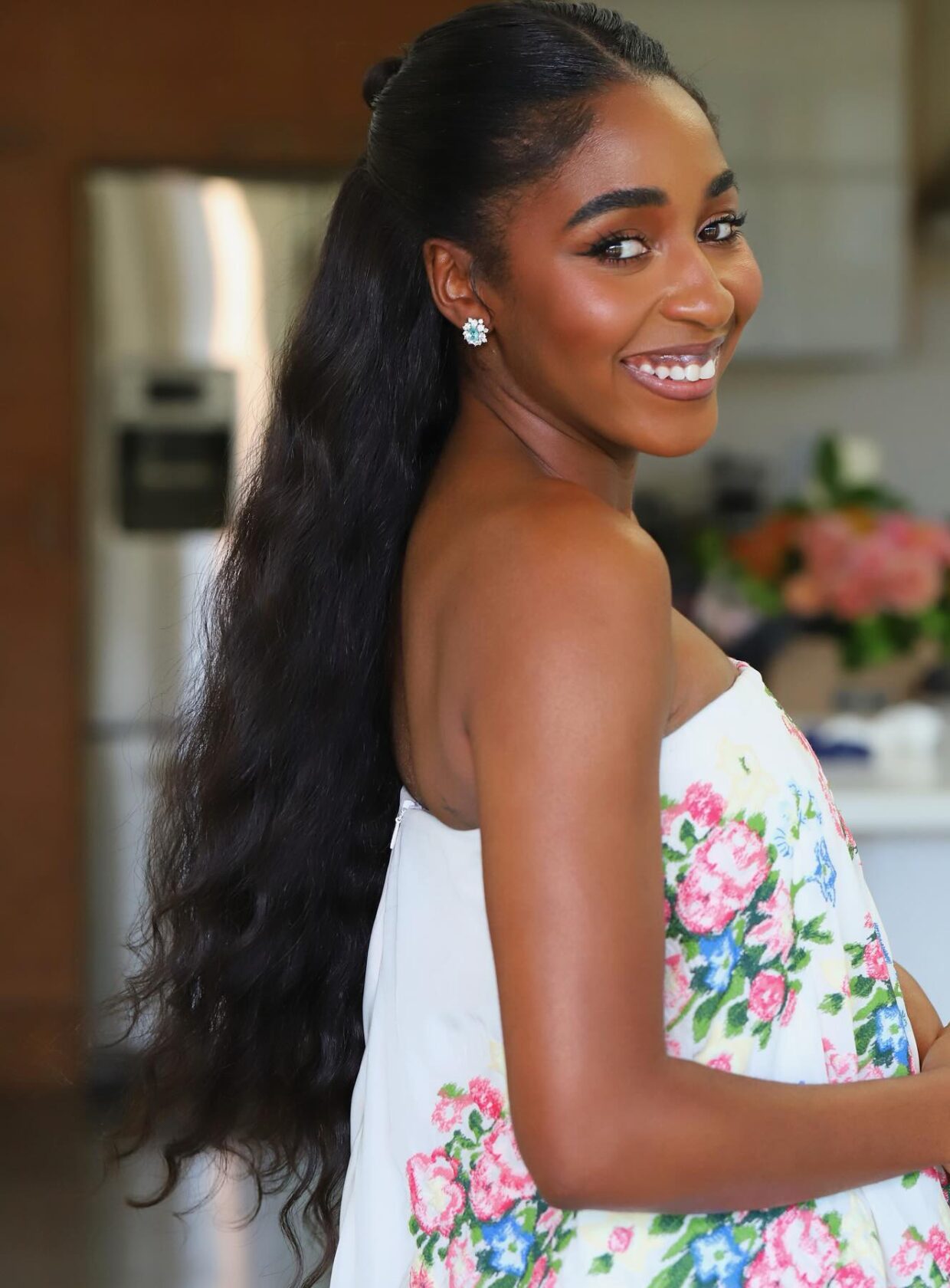 penteado casamento civil simples
