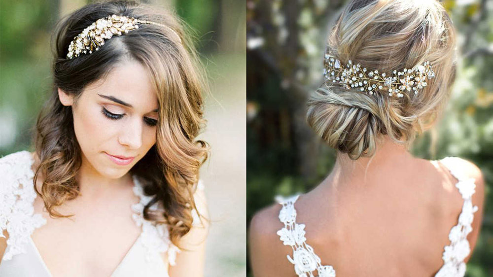 penteado noiva casamento civil romântico