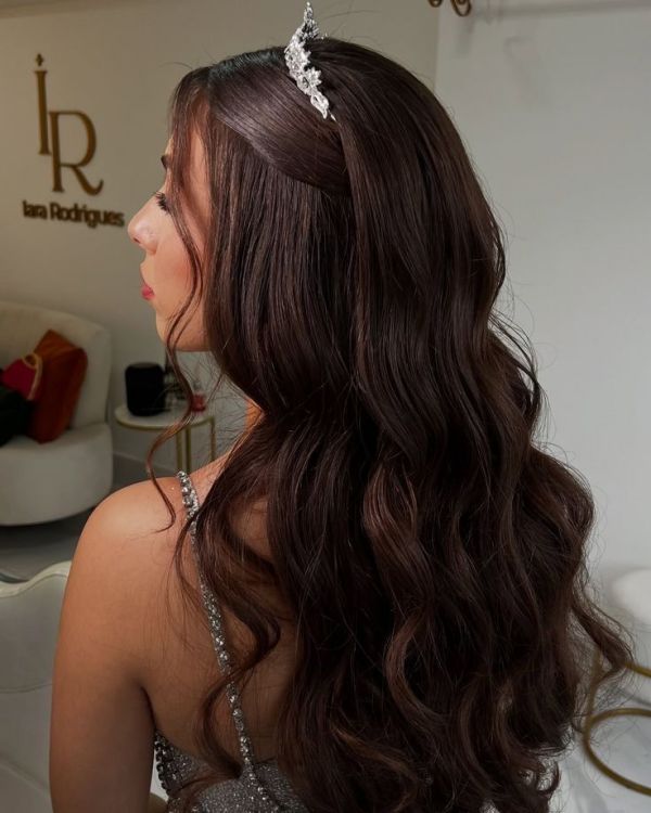 penteado noiva casamento civil dia