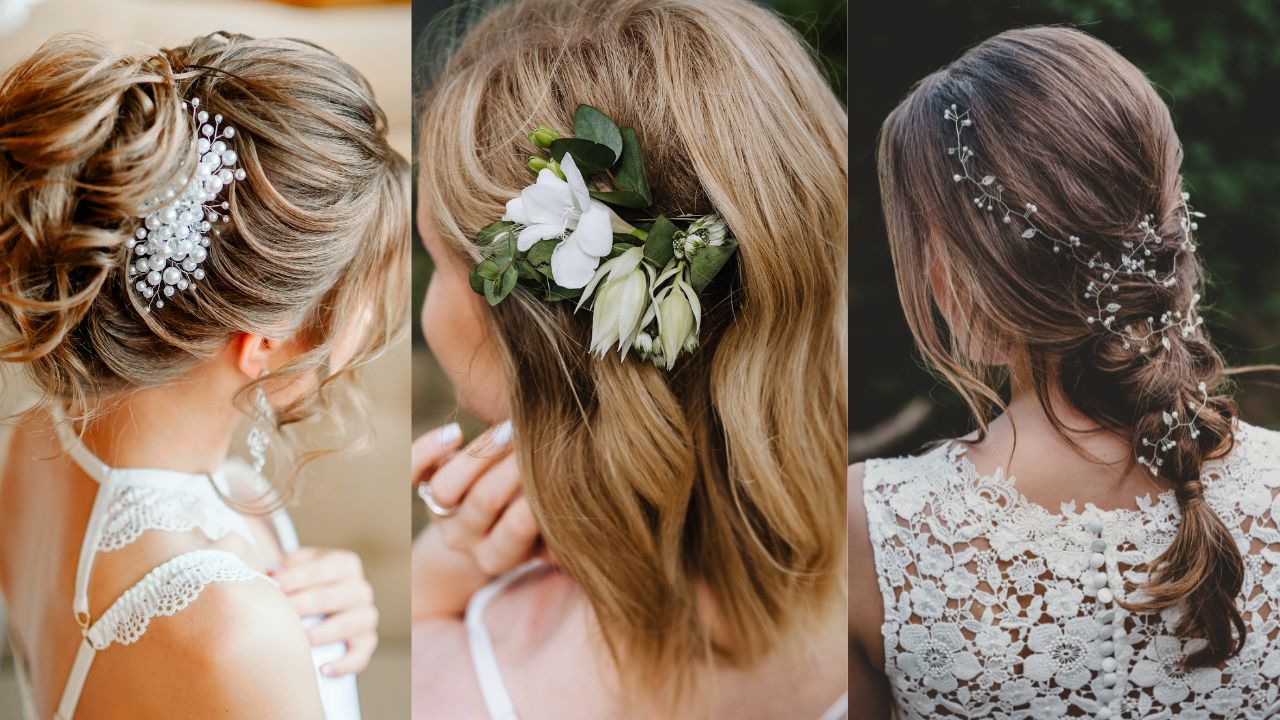 penteado noiva civil com tiara