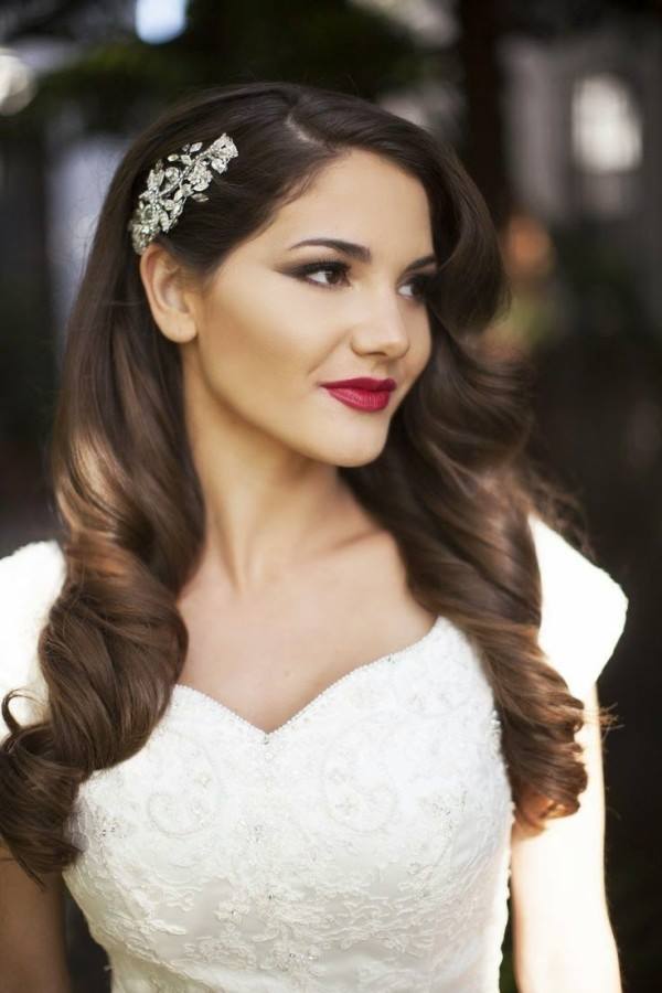 penteado noiva civil simples e elegante