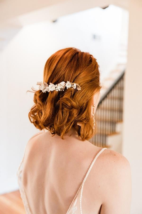 penteado noiva semi preso romântico