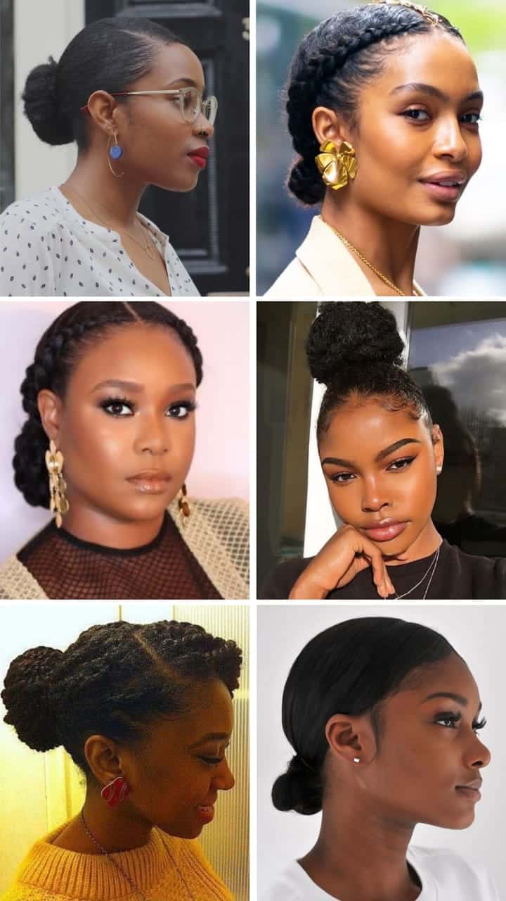 penteados para cabelo crespo dia a dia