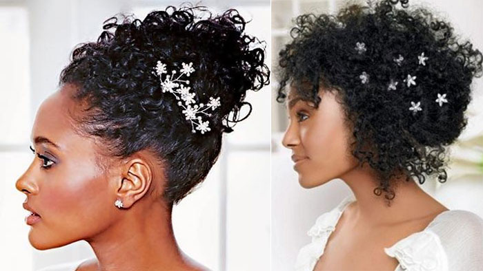 penteado afro curto