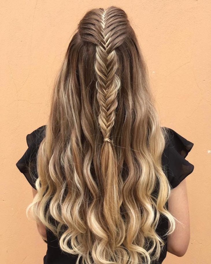 penteados para cabelo longo liso