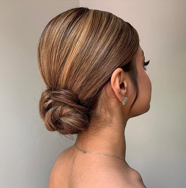 penteado cabelo médio para casamento