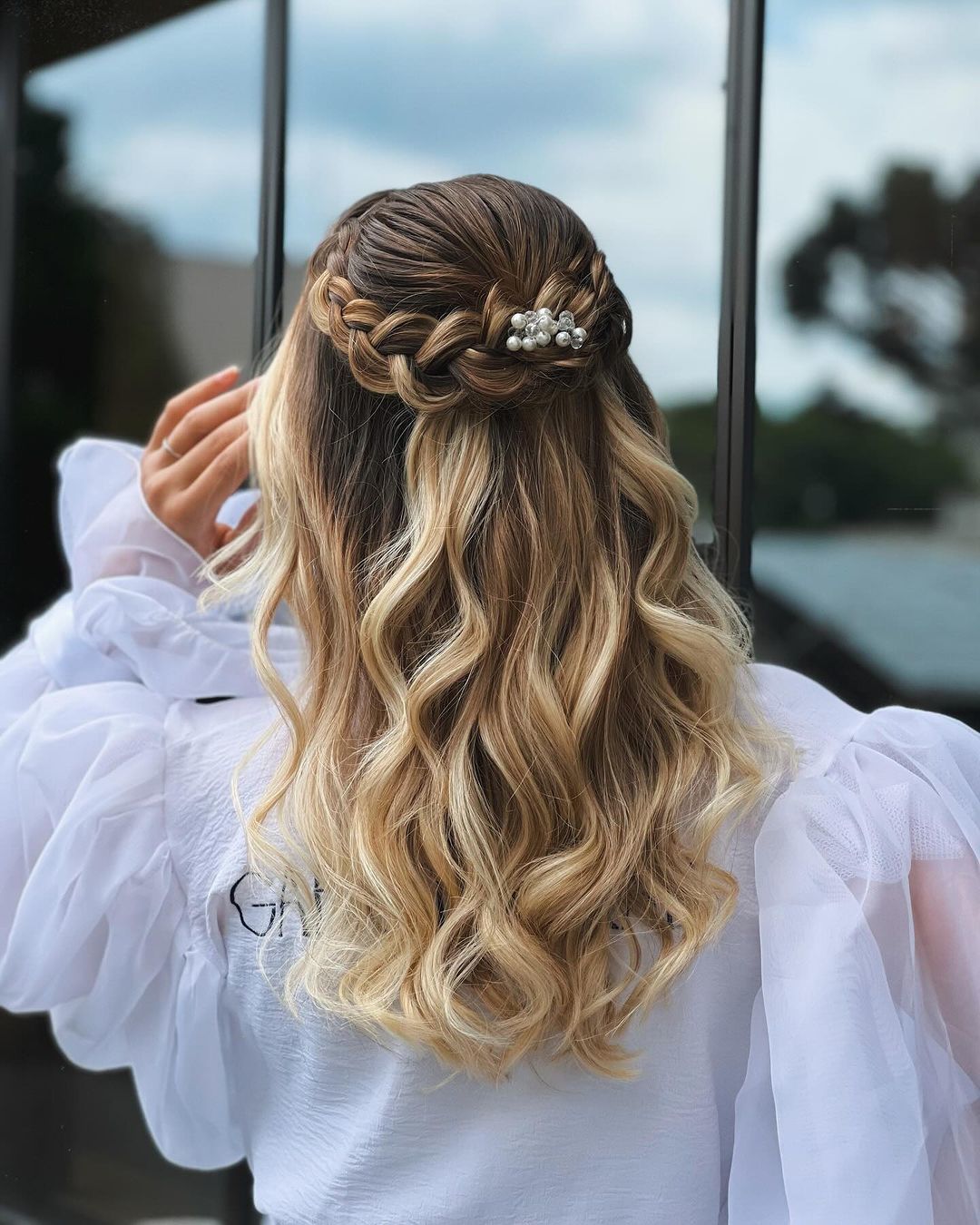 penteados soltos para casamento
