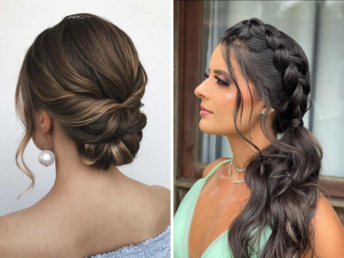 penteado para casamento cabelo curto