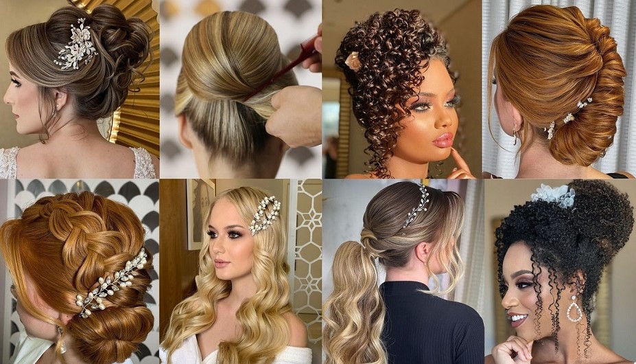 penteado para casamento civil