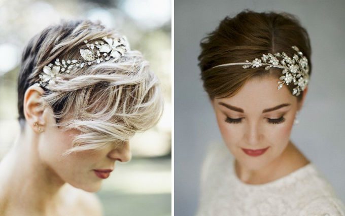 penteado casamento cabelo curto clássico