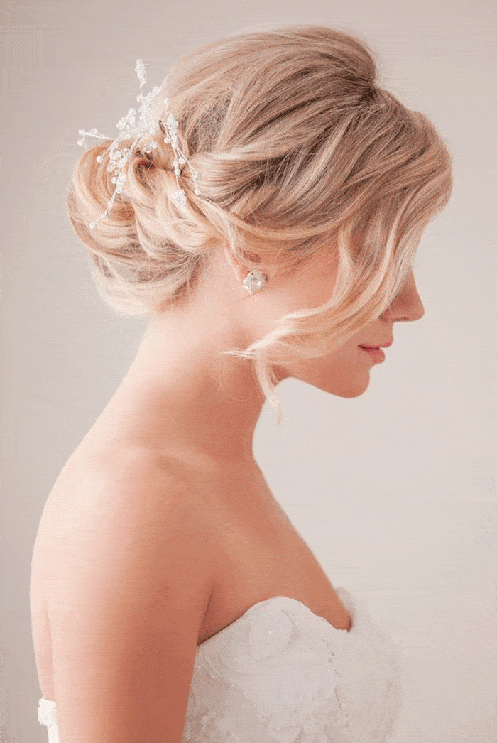 penteado casamento cabelo curto noite