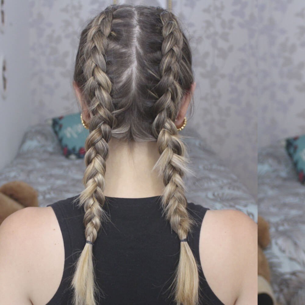 trança para correr