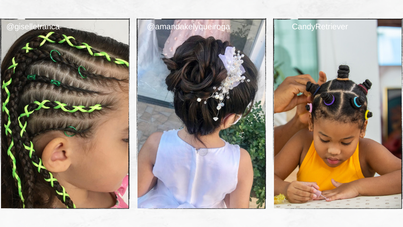 penteados para meninas