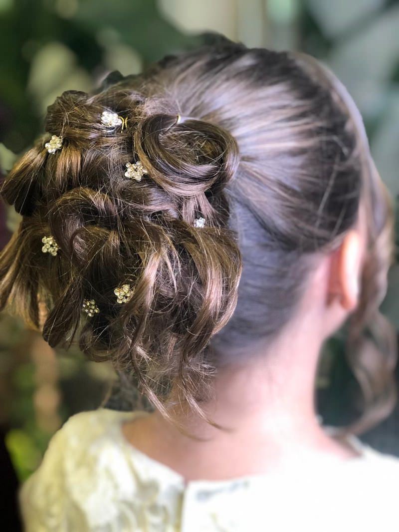 cabelo de daminha cacheada