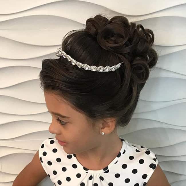 cabelo de daminha de honra