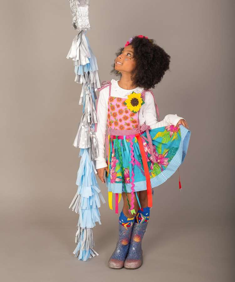 penteado junino infantil rápido