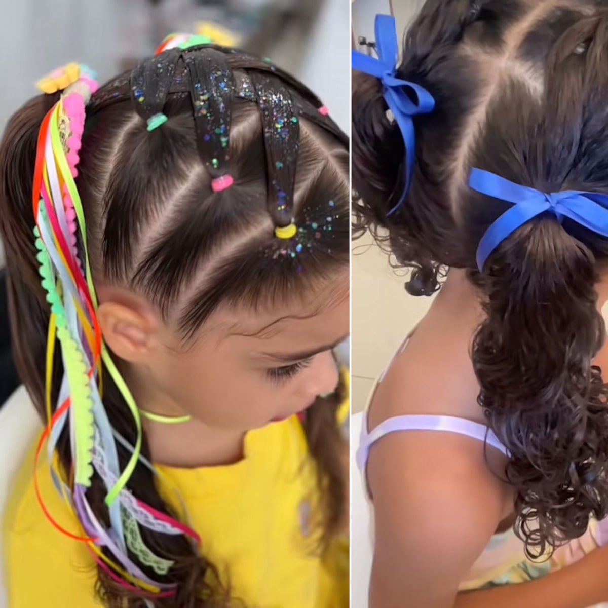 ideias de penteados para quadrilha infantil