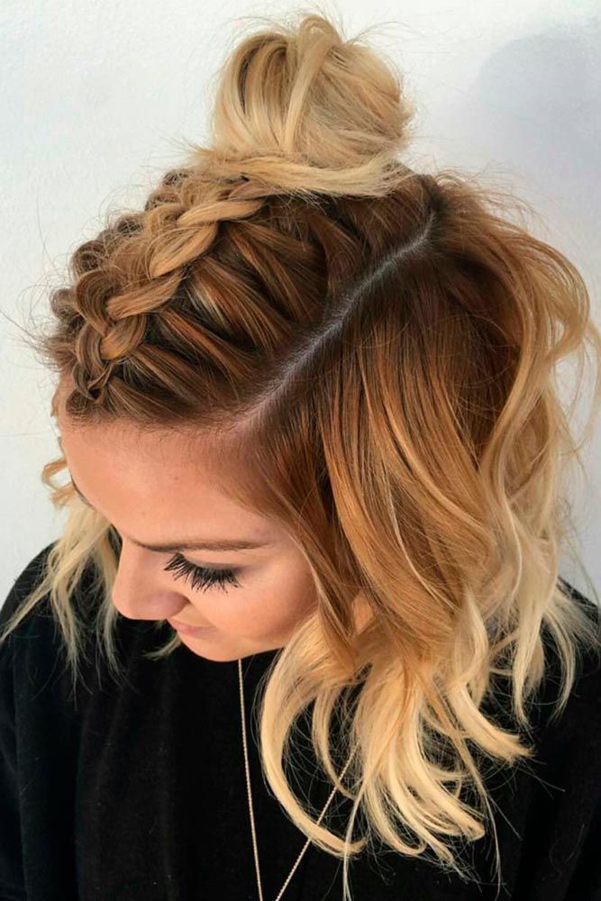 penteado formatura com trança
