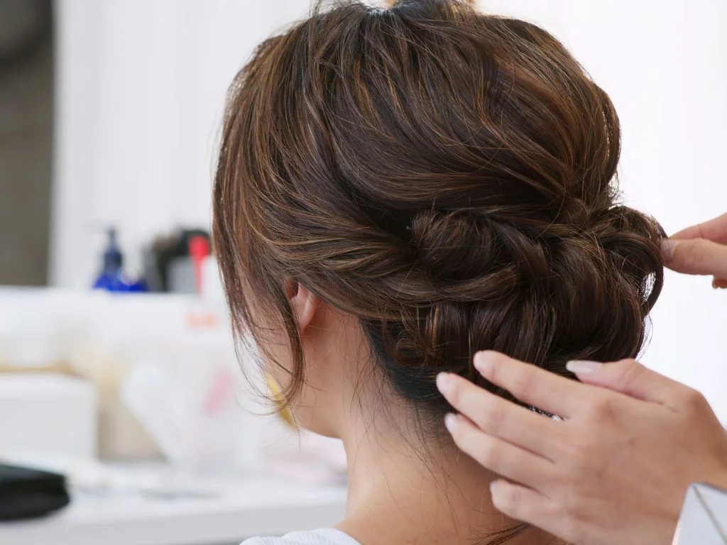 penteado formatura cabelo cacheado