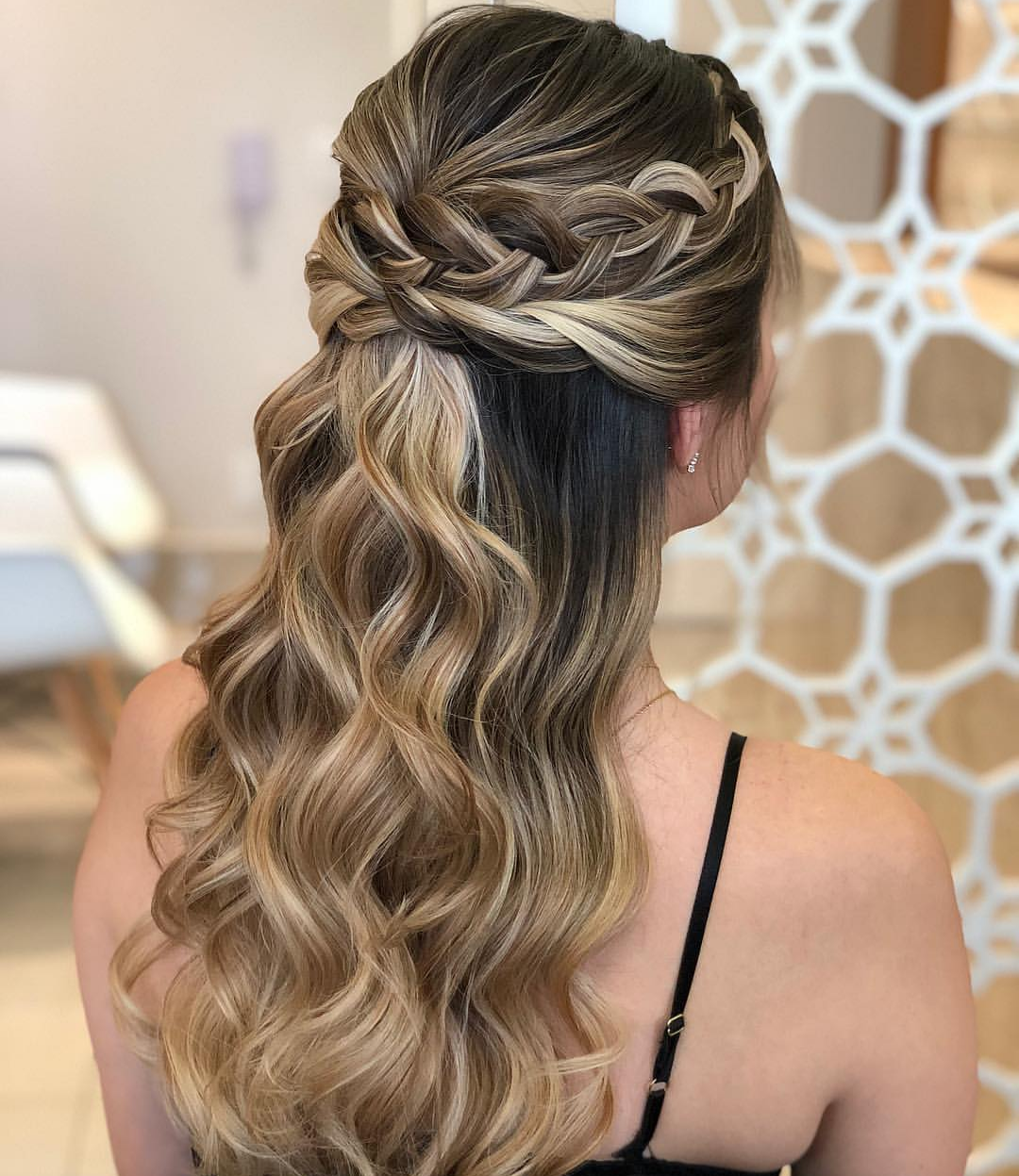 penteado formatura cabelo crespo
