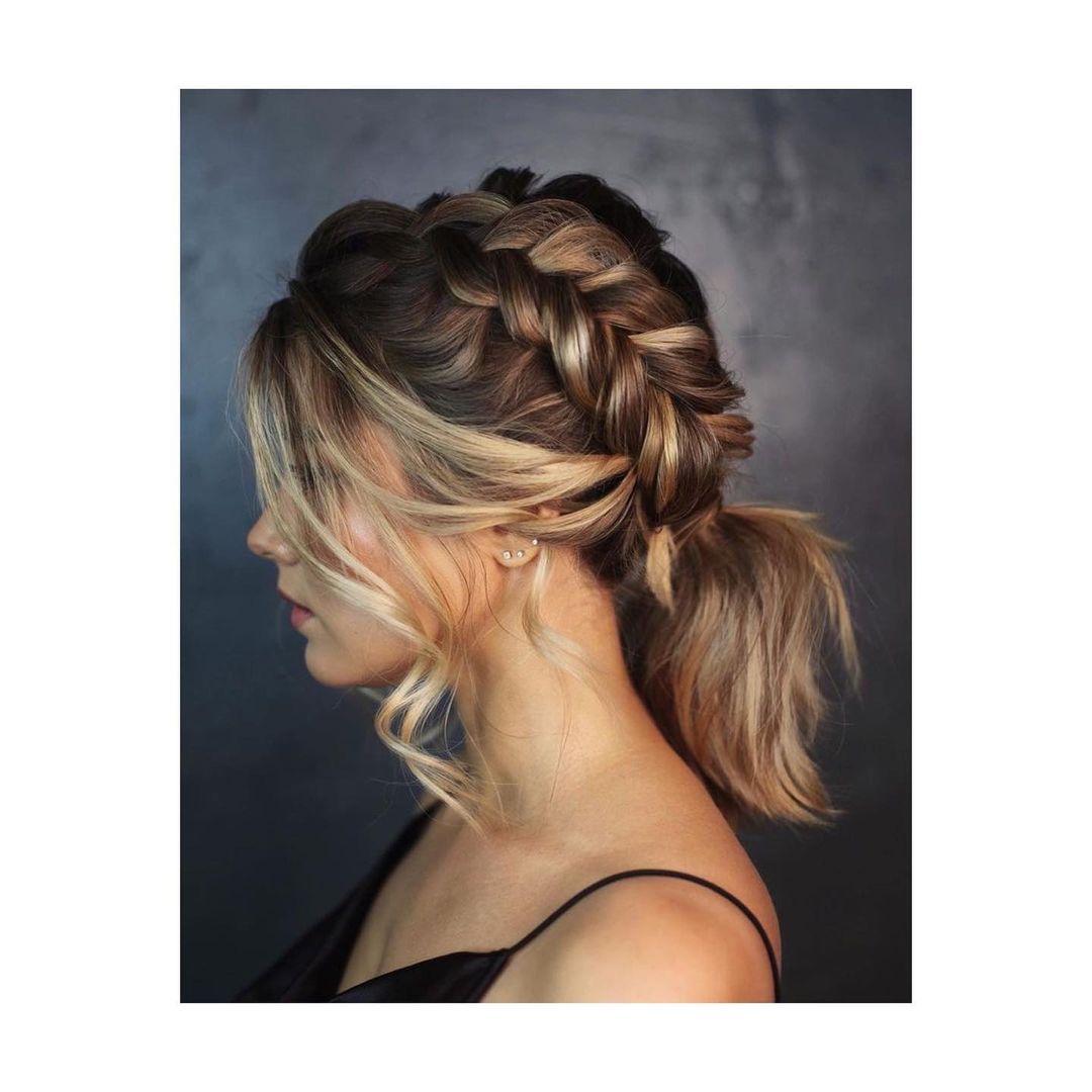 penteado formatura elegante