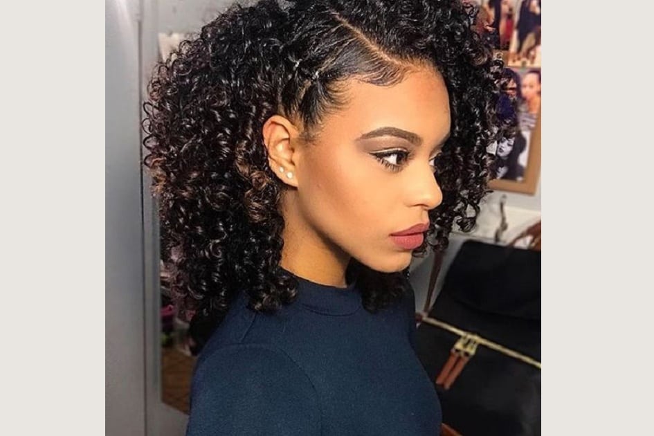 ideias penteado formatura cabelo cacheado