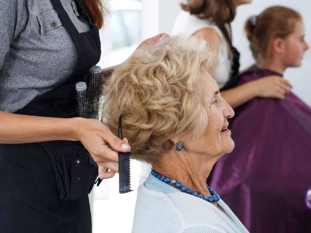 cabelo de convidada idosa para casamento