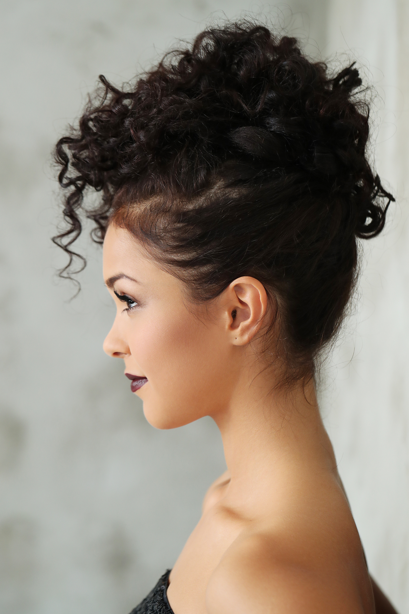 acessórios cabelo cacheado curto madrinha