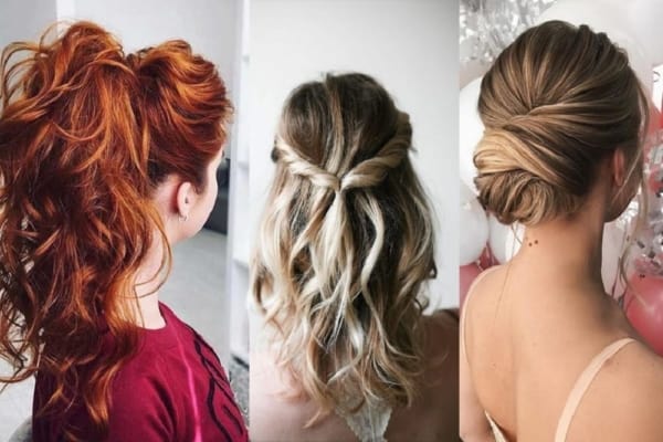 penteado elegante madrinha cabelo médio