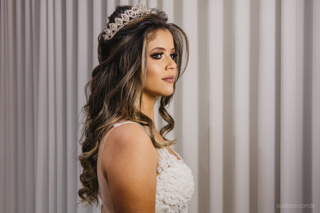 penteado para noiva cabelo curto