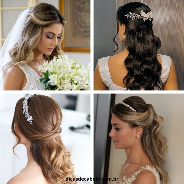 penteado para noiva anos 80