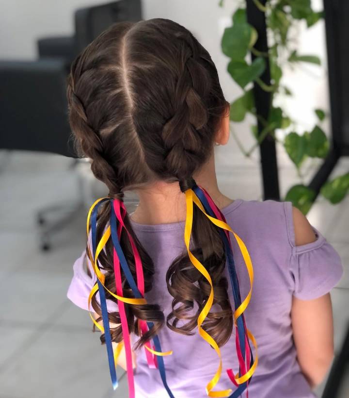 trança para festa junina