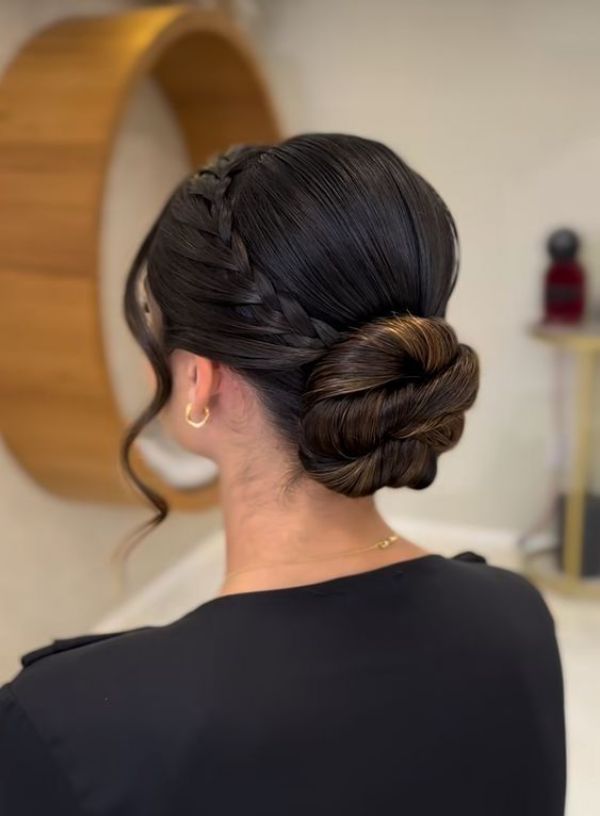 penteado primeira comunhão cabelo curto
