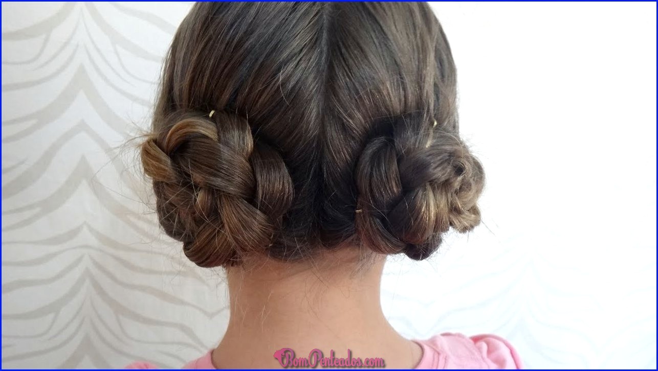 penteado daminha primeira comunhão