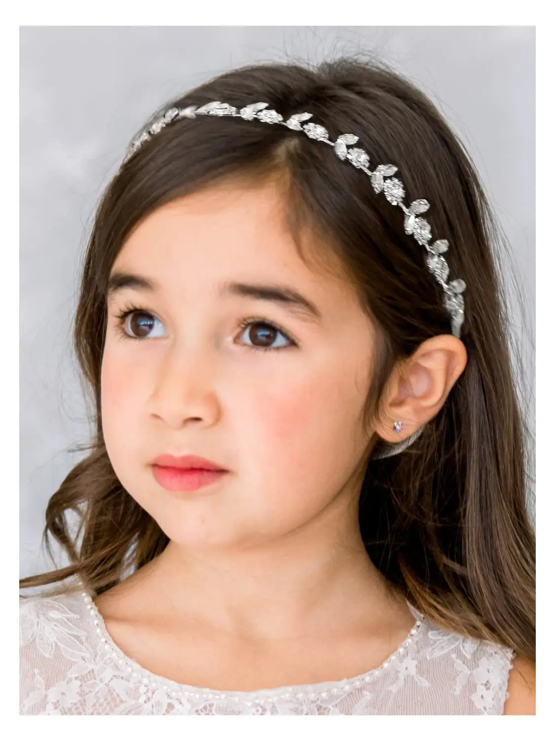 penteado simples primeira comunhão