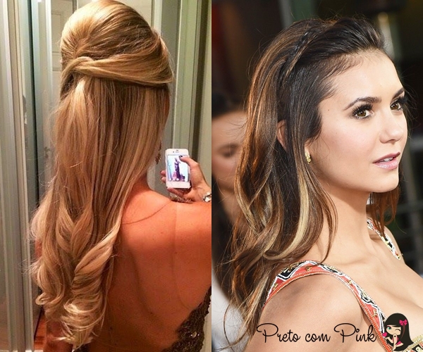 penteados fáceis para pouco cabelo