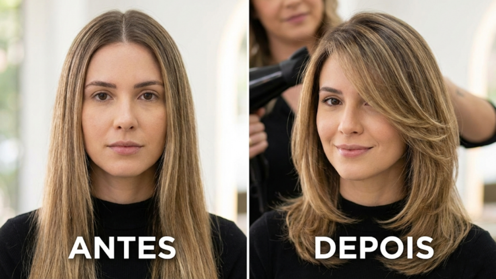 estilos de cabelo rosto redondo