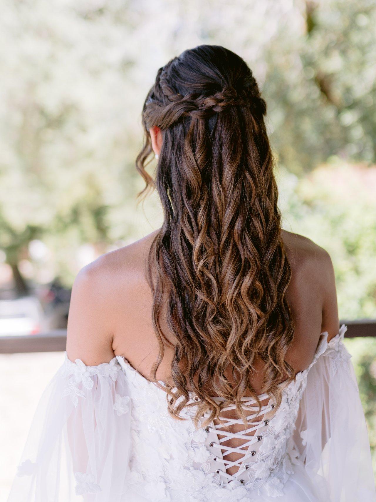 cabelo para vestido ombro a ombro